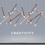 Dutti D0068 LED Chandelier Modern minimalist office front desk creative personality art hotel bar decoration LED Pendant Light showroom shop