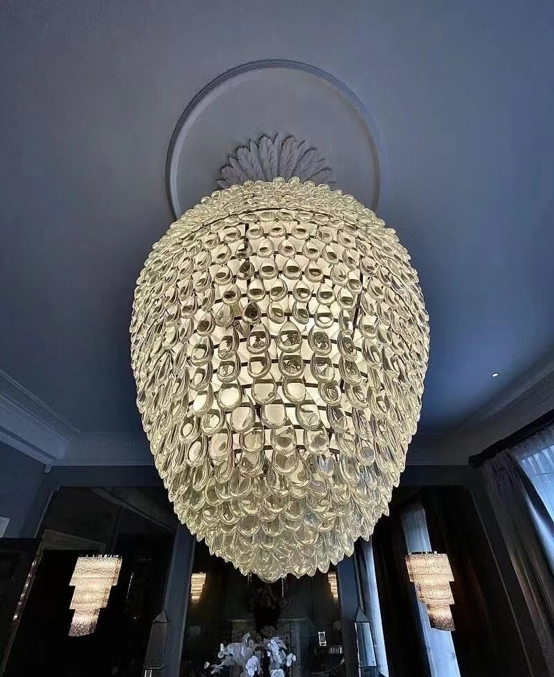 Dutti LED Modern Crystal Chandelier Pendant Lighting Unique Design OEM/ODM for Luxury House