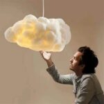 Dutti D0030 Modern Cloud LED Chandelier Creative personality shop restaurant lighting Nordic minimalist art living room lights floating clouds and white decorative lights industrial wind retro engineering lamps